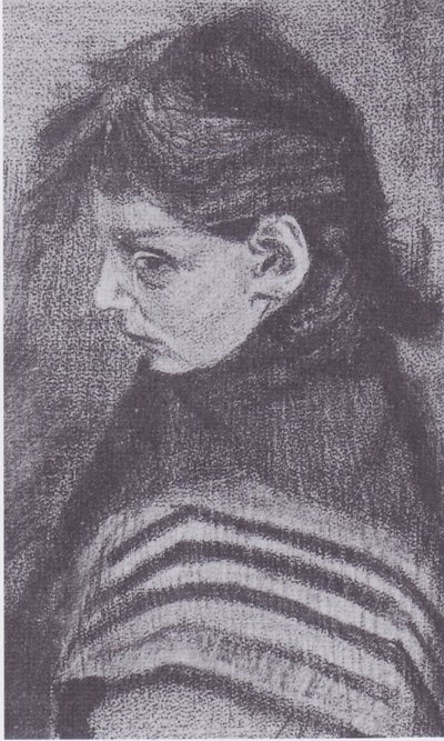 Hija de Sien con Chal de Vincent van Gogh